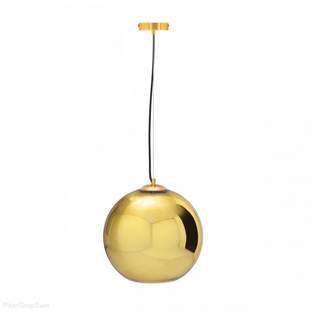 Подвесной светильник Ø30 см зототой «Copper Shade» LOFT2024-C