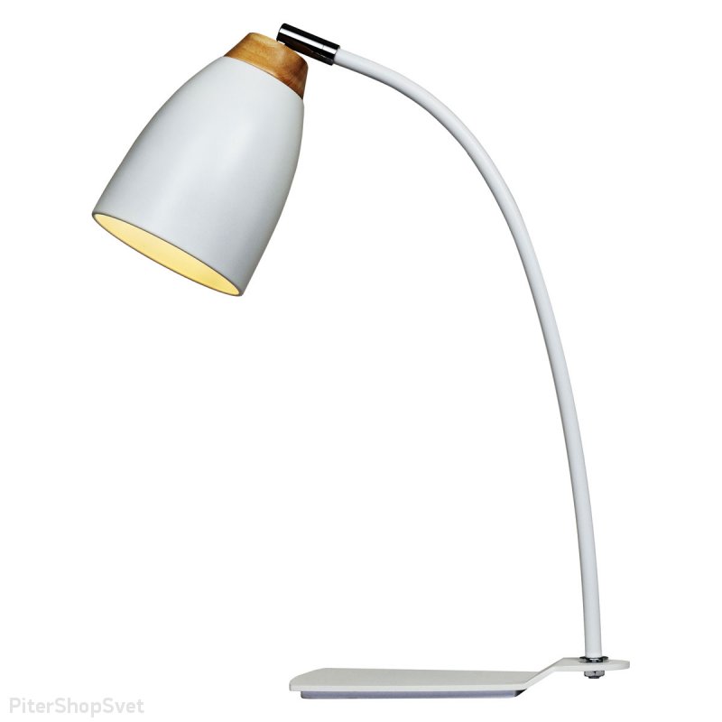 Белая настольная лампа «Watchman» LOFT4402T-WH