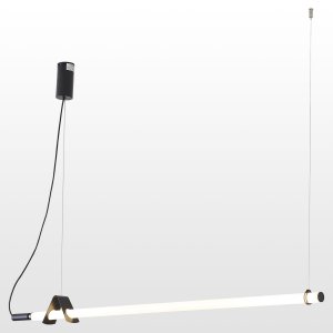 Длинный подвесной светильник световой меч 100Вт 3000К «Pickens»