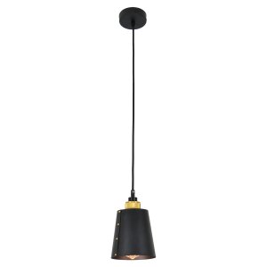 Чёрный подвесной светильник LSP-9861
