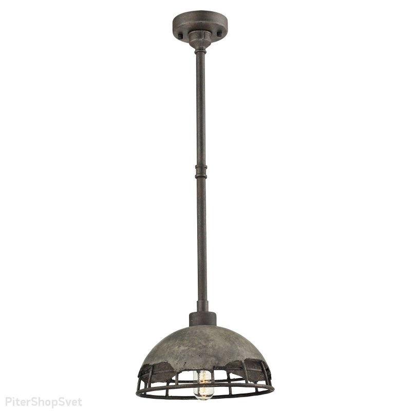 Люстра из металла и железобетона LSP-9642 Loft Lussole
