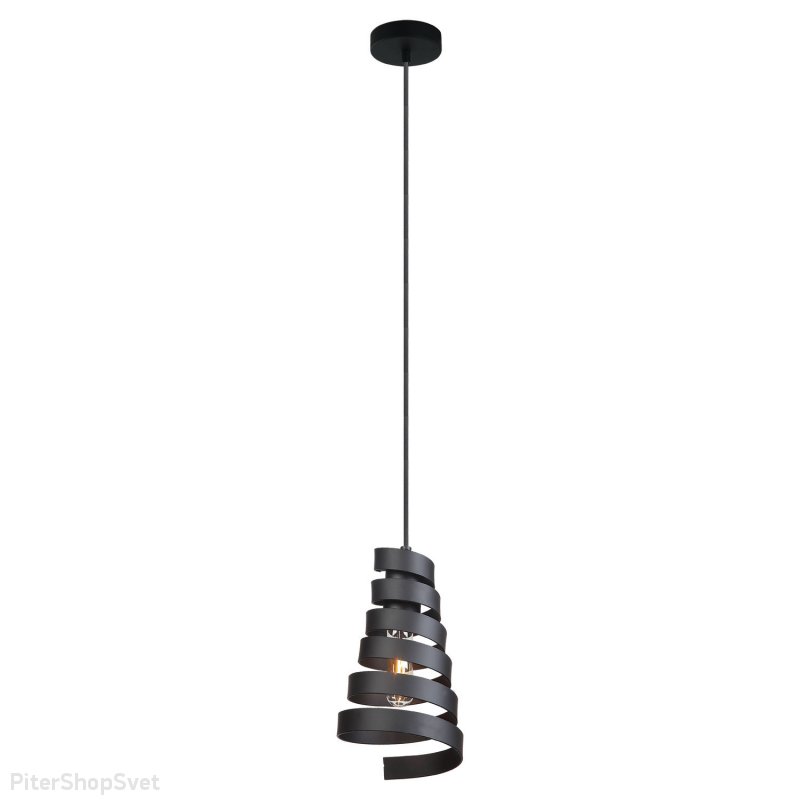 подвес с конусом из металлической ленты LSP-9693 Loft Lussole