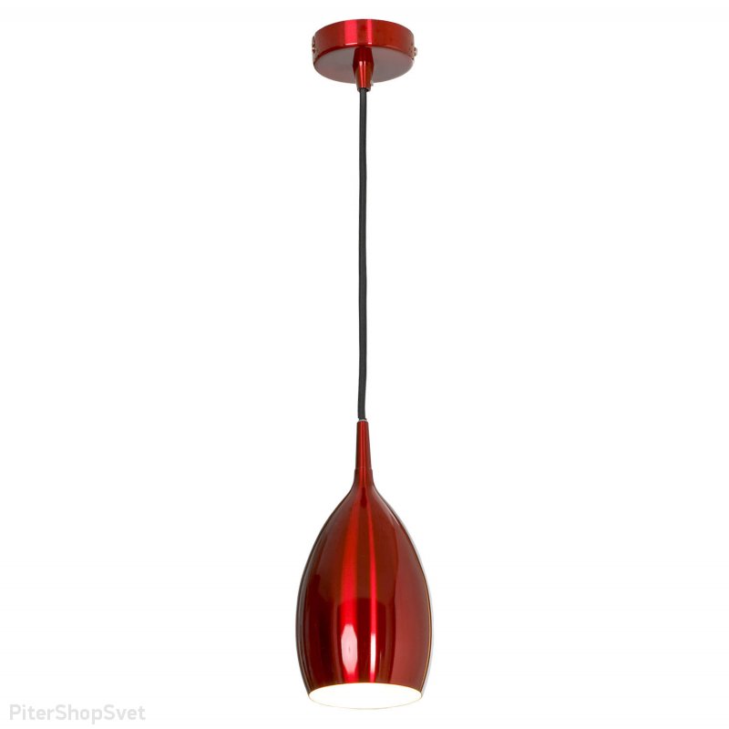 Красный подвесной светильник «Collina» LSQ-0716-01