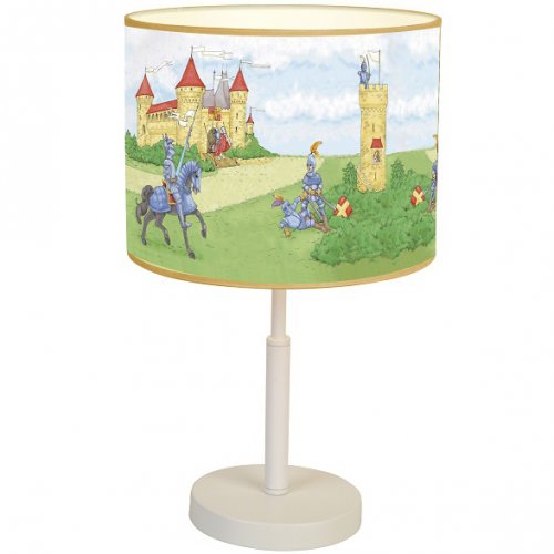 Настольная лампа с рыцарями 1020/1L Lancelot LuceSolara