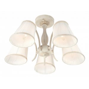 Белая люстра на штанге FIRMO 145.5 Ivory