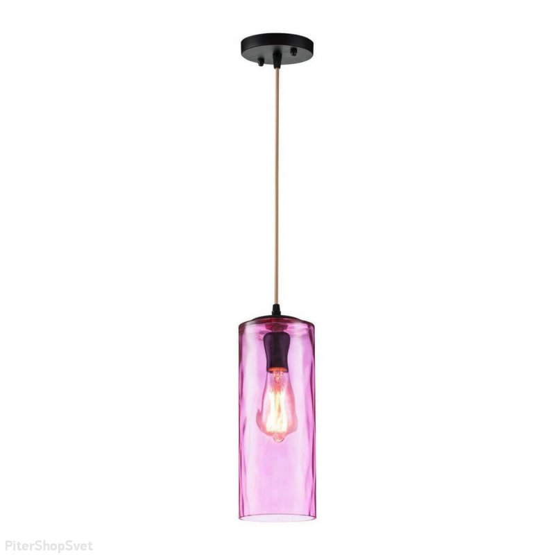 Розовый подвесной светильник ASHANTI 1261.1