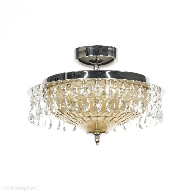 Потолочная люстра EVA 1631.8 SILVER
