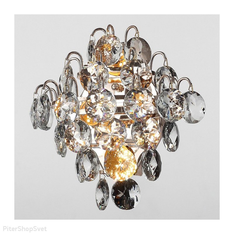 Бра из хрусталя Eva W591.4 oro LED