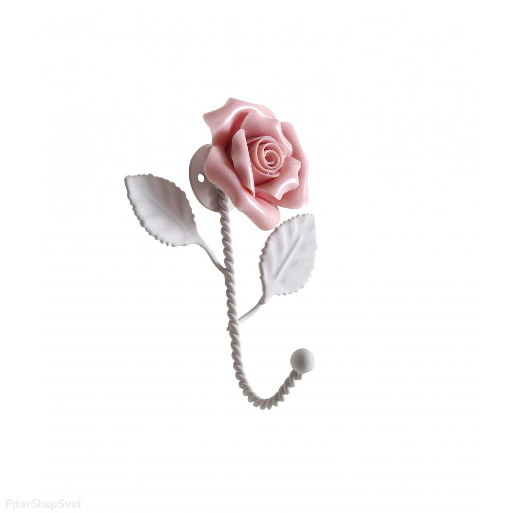 Вешалка крючок с розой gancio