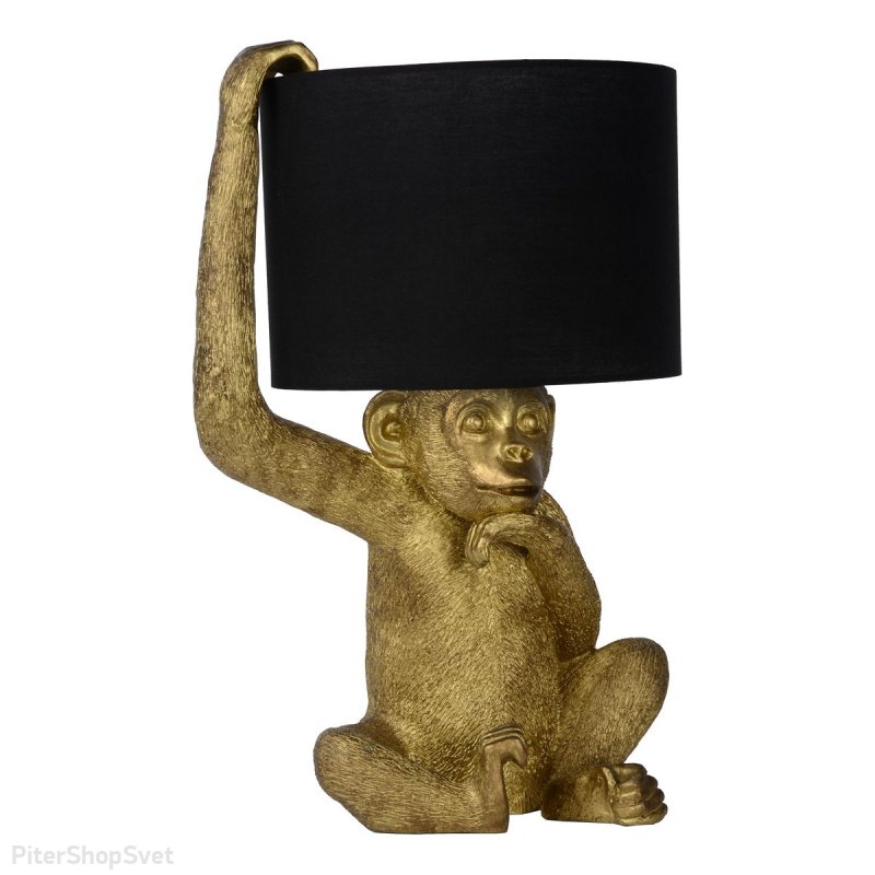 Настольная лампа шимпанзе в шляпе «Extravaganza Chimp» 10502/81/30