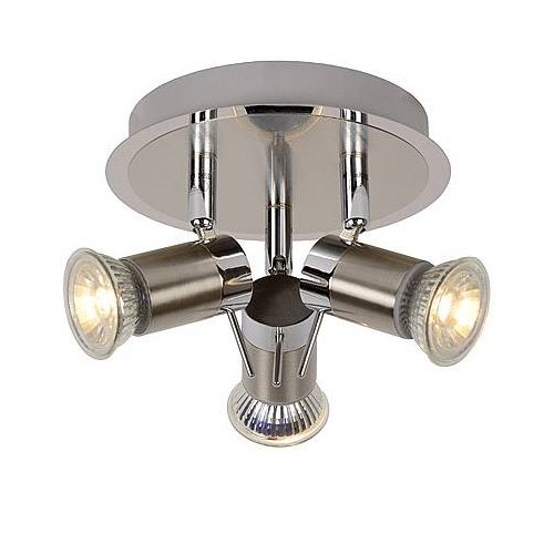 Три спота на круглом основании с защитой IP44 18901/15/12 BIKKO-LED Lucide