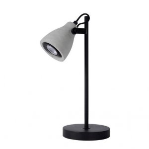 Настольная лампа с плафоном из бетона «Concri Led»