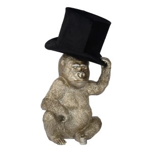 Настольная лампа горилла в шляпе «Extravaganza Gust»