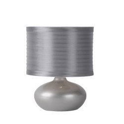 Серая настольная лампа из керамики 14559/81/36 TINA