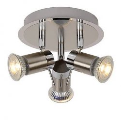 Три спота на круглом основании с защитой IP44 18901/15/12 BIKKO-LED