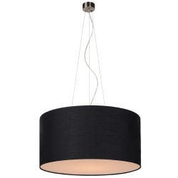 Черный подвесной светильник из хлопка 61452/40/30 CORAL