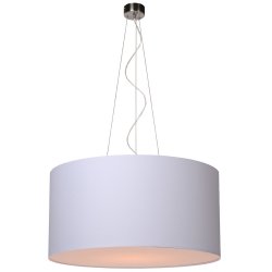 Белый подвесной светильник из хлопка 61452/40/31 CORAL
