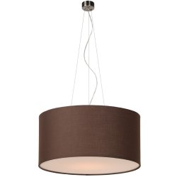Коричневый подвесной светильник из хлопка 61452/40/43 CORAL