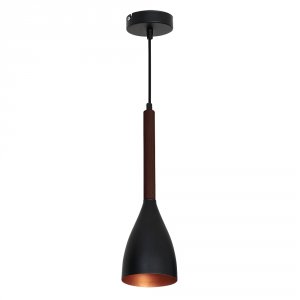 Чёрный подвесной светильник 9159 «MUZA»