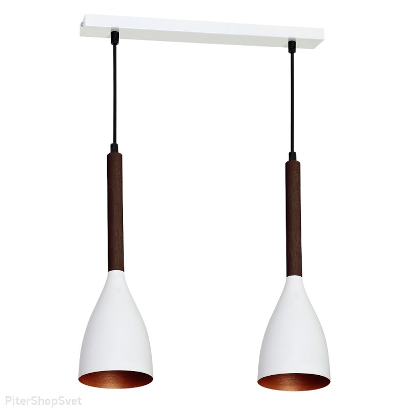 Белые подвесные светильники «MUZA» 9154