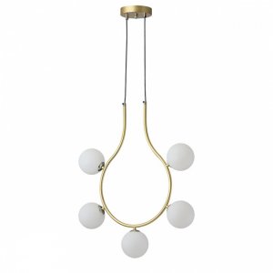Подвесной светильник с белыми шарами «Collar»