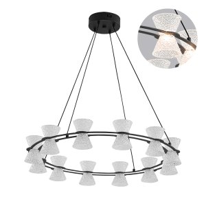 Подвесная люстра кольцо 67см 42Вт 3000К «VINORA»