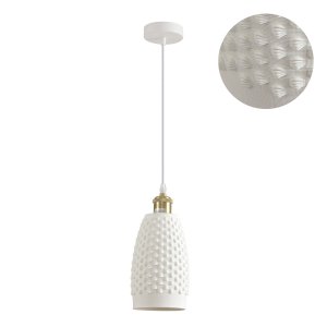 Подвесной светильник с керамическим плафоном «CANESTRA»