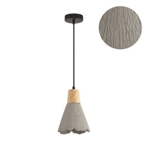 Подвесной светильник с плафоном из бетона «EOLIANA»