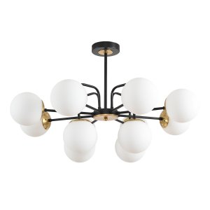 Люстра на штанге с плафонами шар «ELRONA»