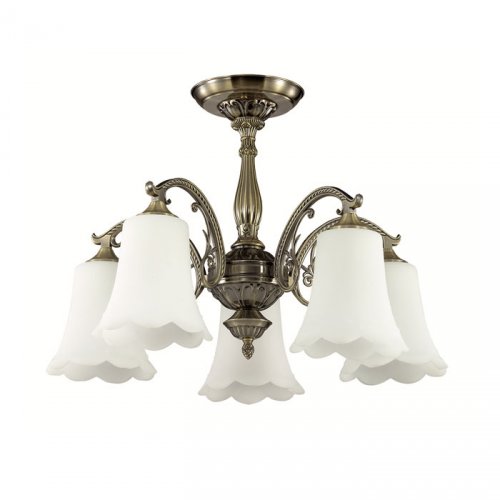 Пятирожковая люстра 2985/5C SONETTE Lumion