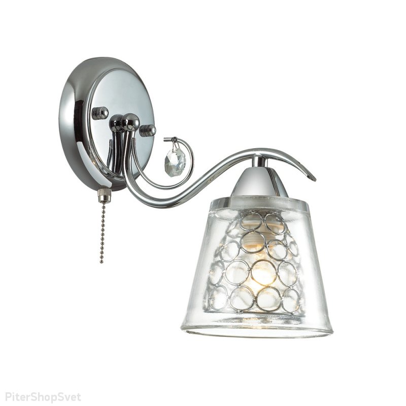 Бра с сонеткой «POLINA» 3445/1W