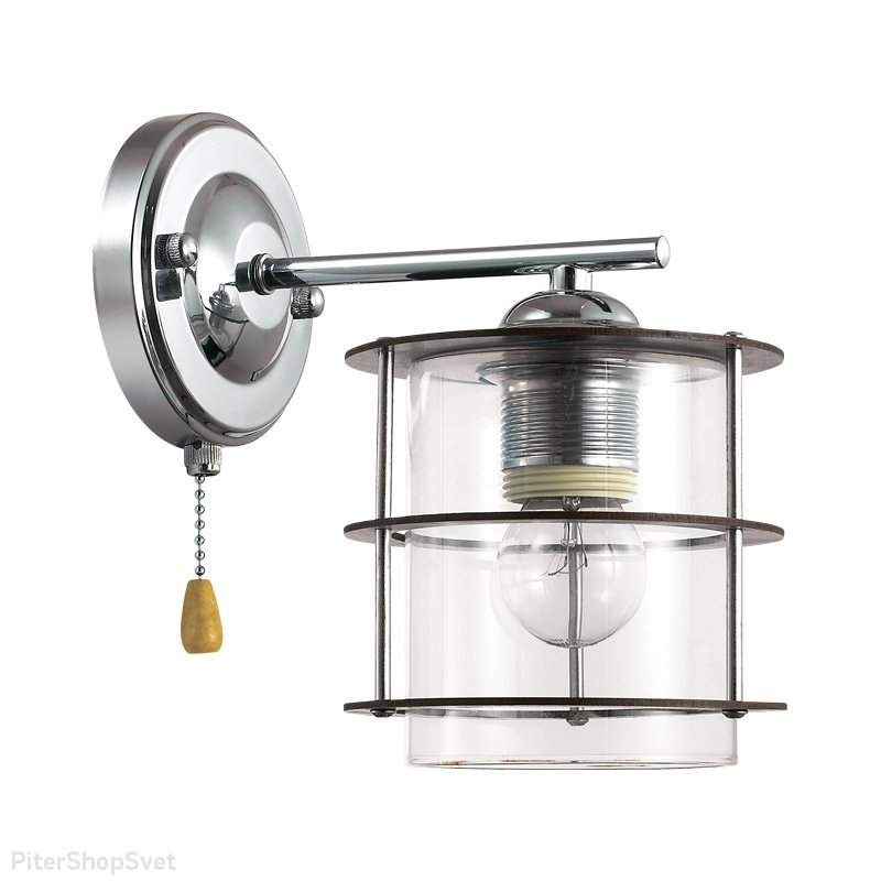 Настенное бра с сонеткой «Rotondum» 3504/1W