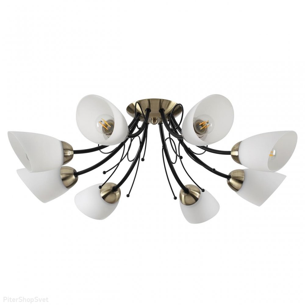 Потолочная восьмирожковая люстра «Eliana» 4592/8C