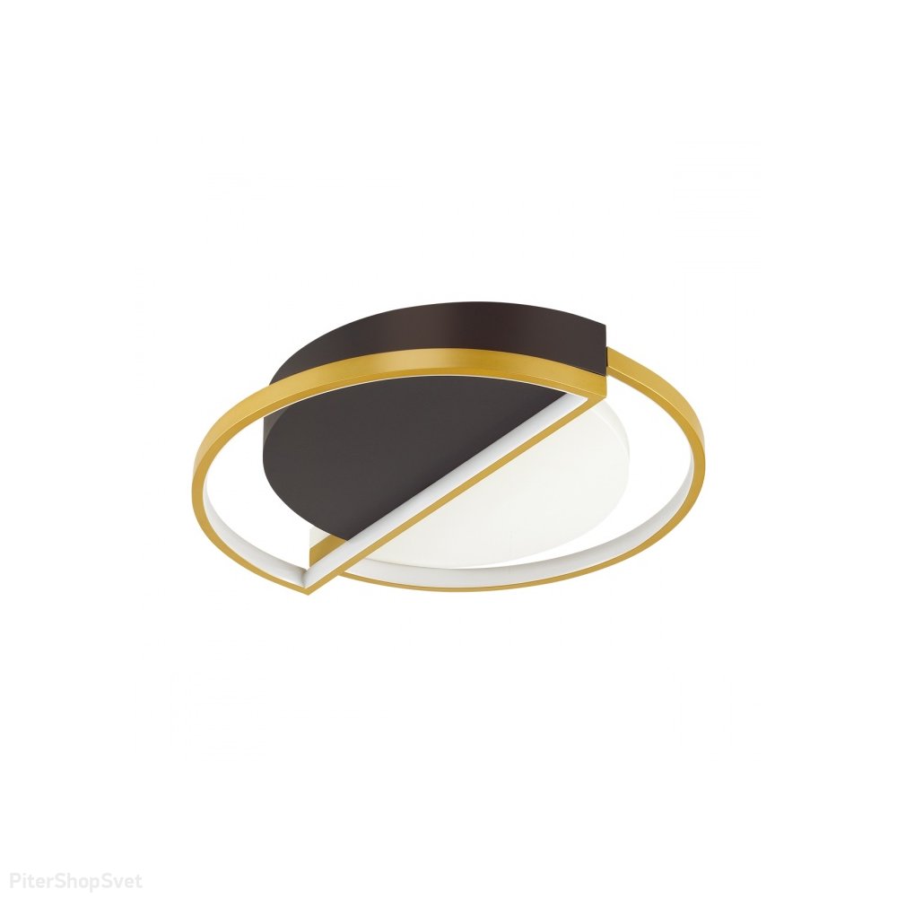 Люстра с кольцом золотого цвета «TARO» 5239/64CL