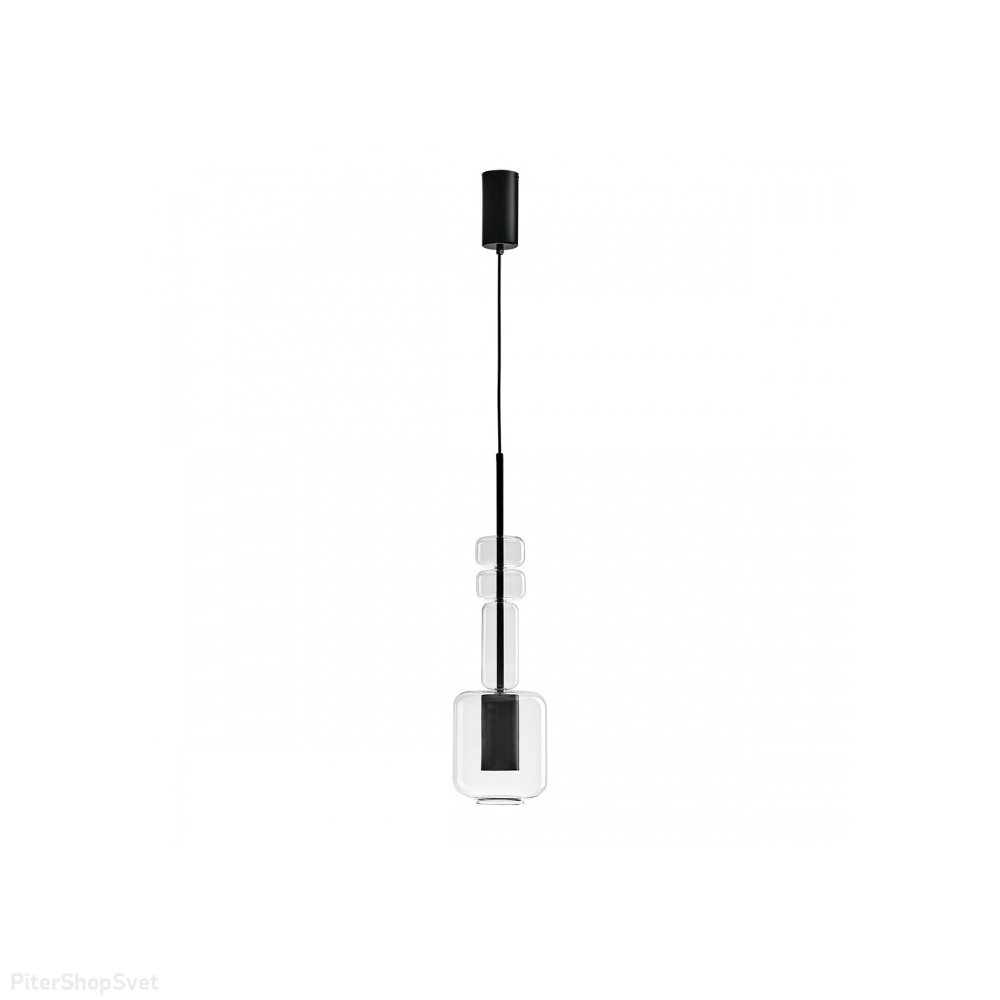 Чёрный подвесной светильник «Verona» 6503/1A