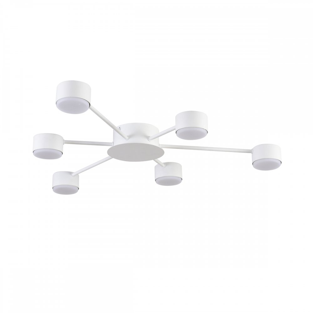 Белая потолочная люстра «TORINA» 8343/6C