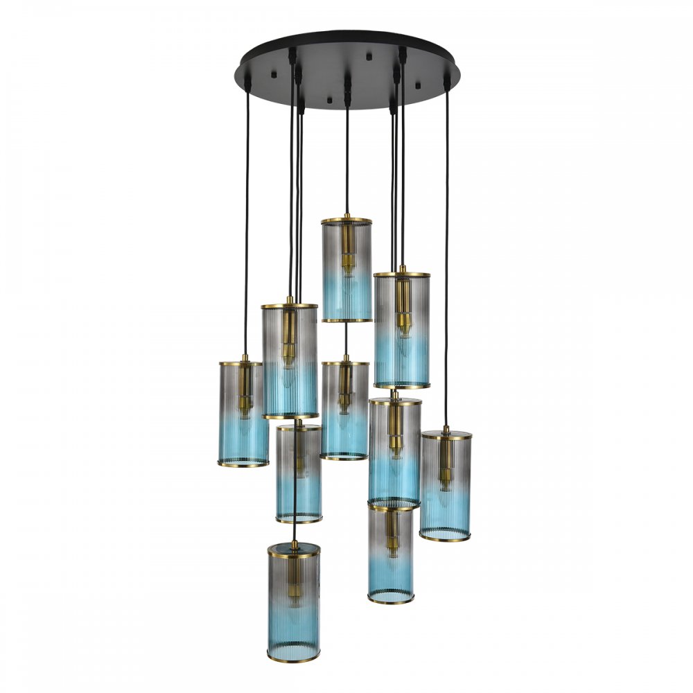 Светильник с подвесами на круглом основании «MURANO» 8401/10