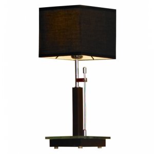 Настольная лампа черного цвета LSF-2574-01 Montone