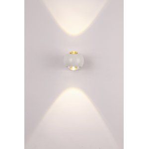 Белый настенный светильник для подсветки стены в 2 стороны 6Вт 4000К «EVERETT»