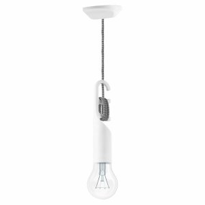 Белый подвесной светильник с намотанным проводом «COZY»