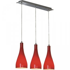 Подвесной светильник с красными плафонами «Rimini» LSF-1156-03