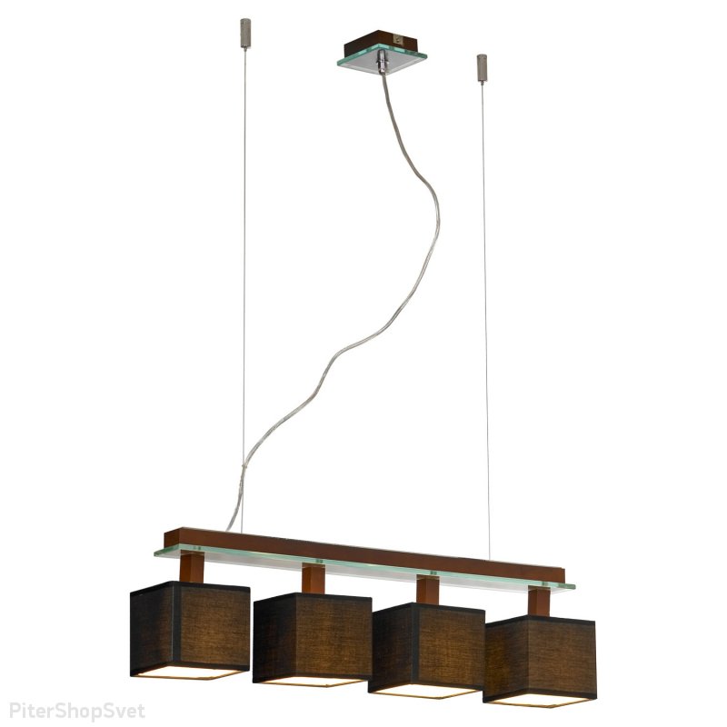 Подвесной светильник на деревянном основании «Montone» LSF-2573-04
