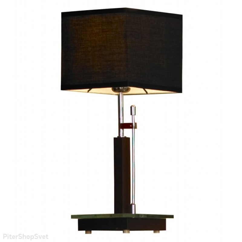 Настольная лампа черного цвета LSF-2574-01 Montone Lussole