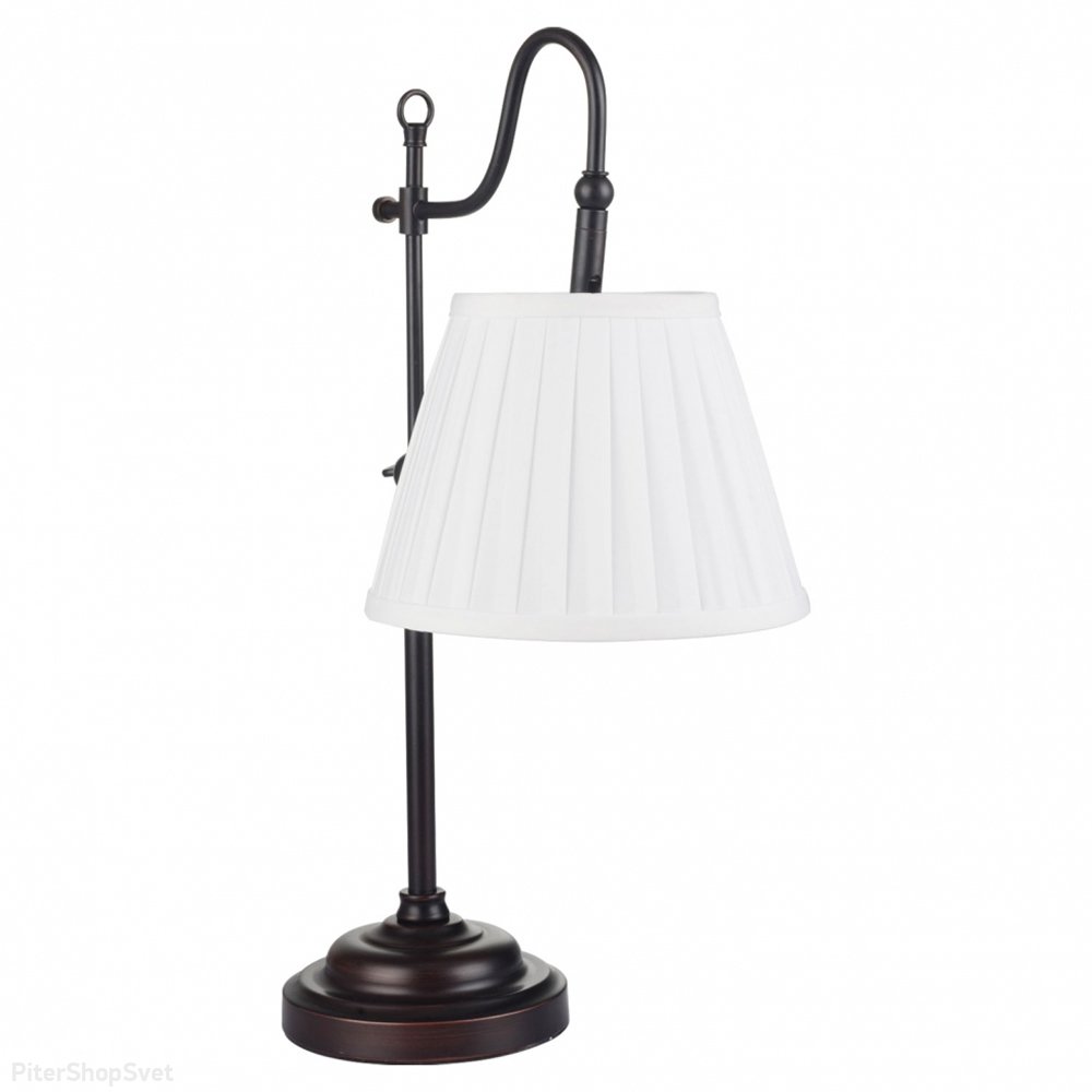 Настольная лампа с белым абажуром «Milazzo» LSL-2904-01