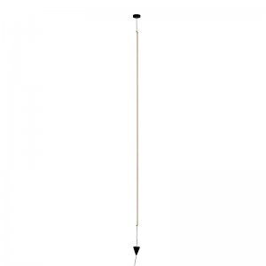 Длинный вертикальный подвесной светильник с грузом 36Вт 3000К «VERTICAL»
