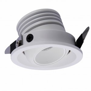 Белый встраиваемый поворотный светильник 3Вт 3000К «NEPTUNO»