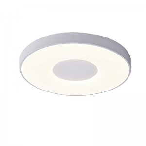 Белый круглый потолочный светильник Ø65см 100Вт с пультом «COIN»