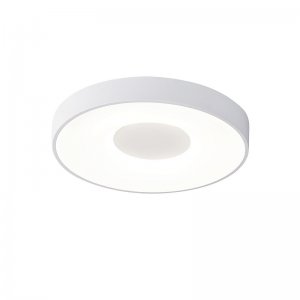 Белый круглый потолочный светильник Ø50см 80Вт с пультом «COIN»