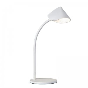 Белая настольная лампа 8,5Вт 3000К «CAPUCCINA»