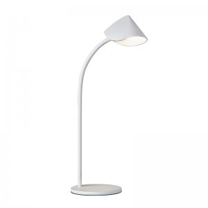 Белая настольная лампа 8,5Вт 3000К «CAPUCCINA»